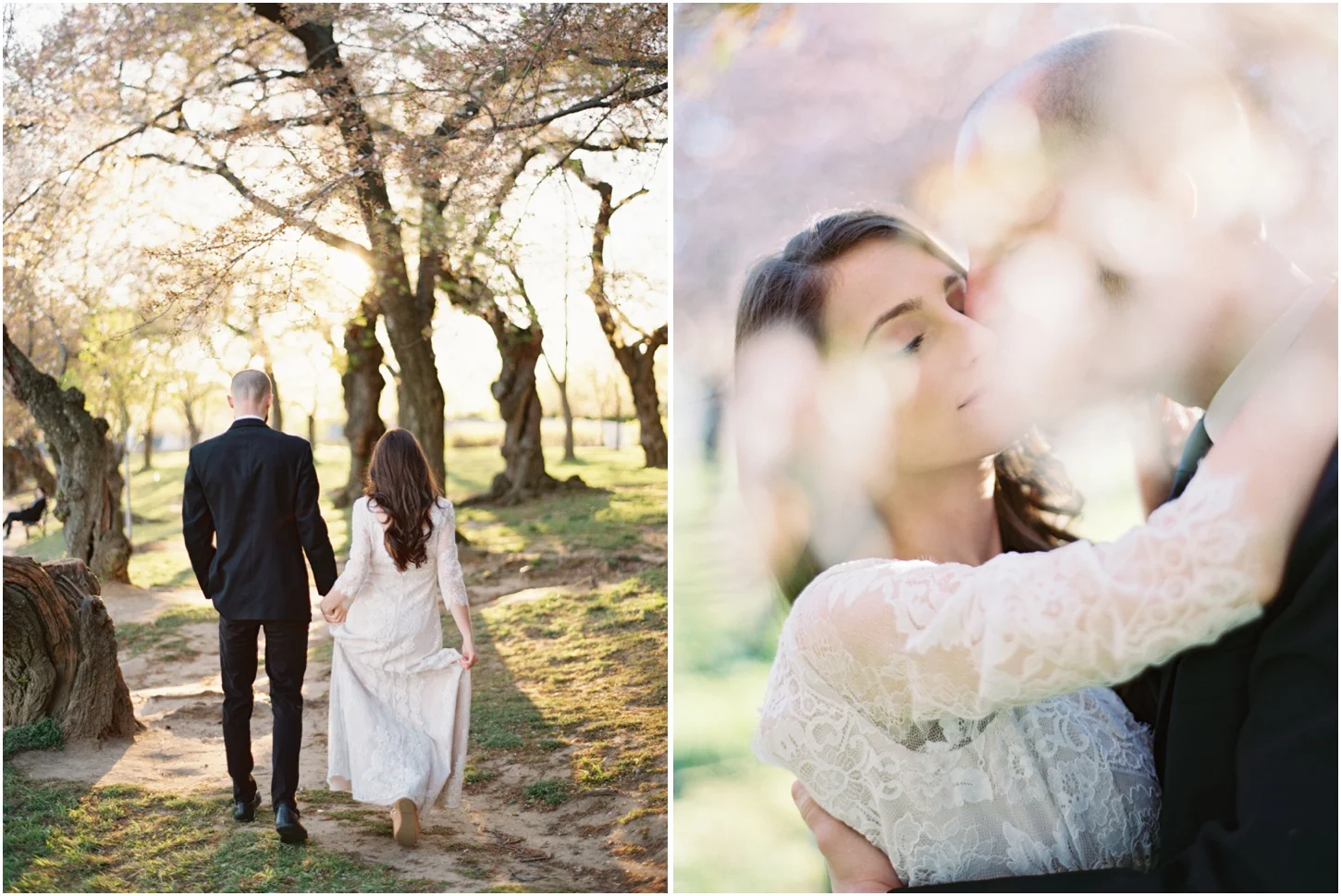 DC Cherry Blossom Wedding | Kristin Sweeting Photography