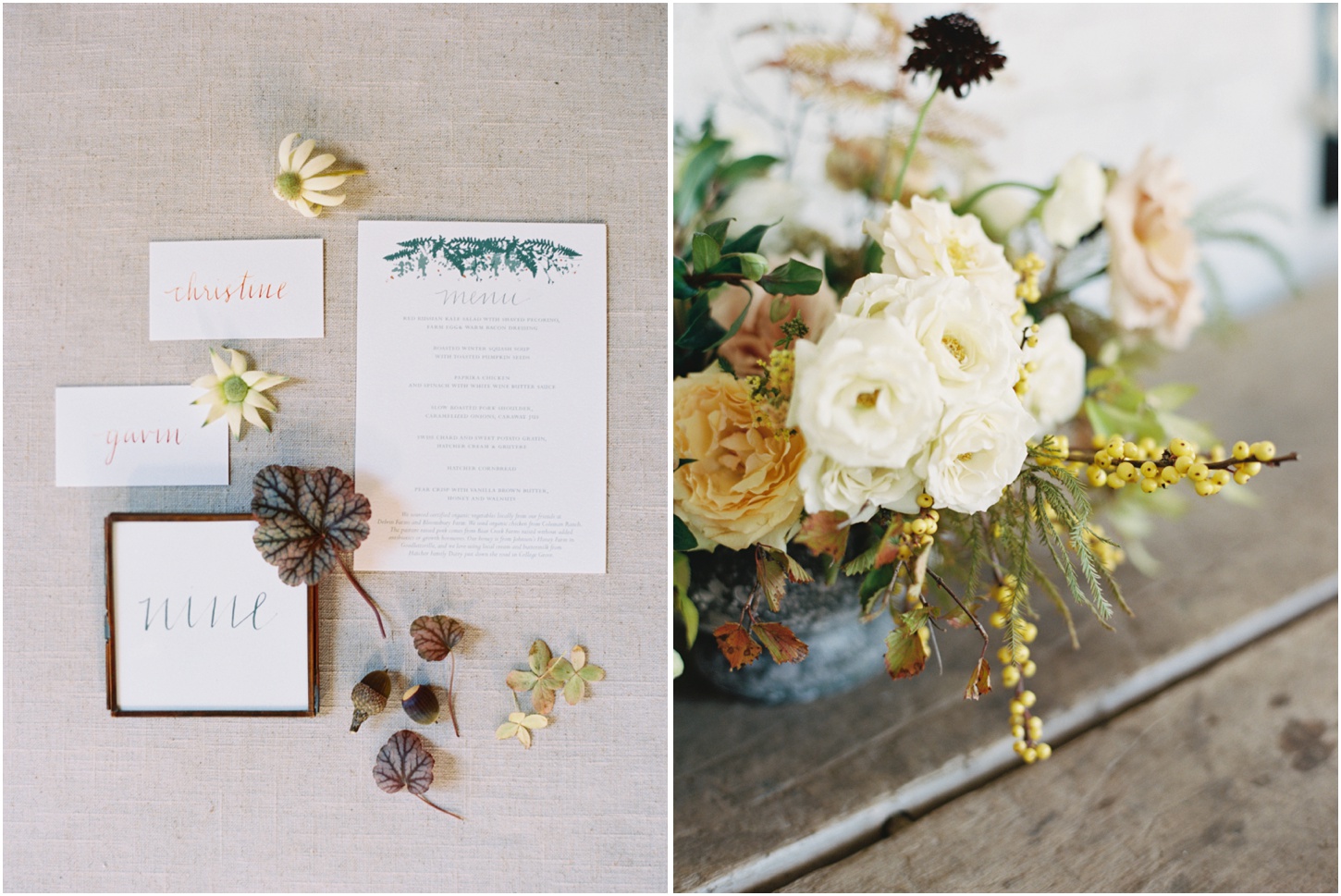 Refined Rustic Wedding Inspiration
