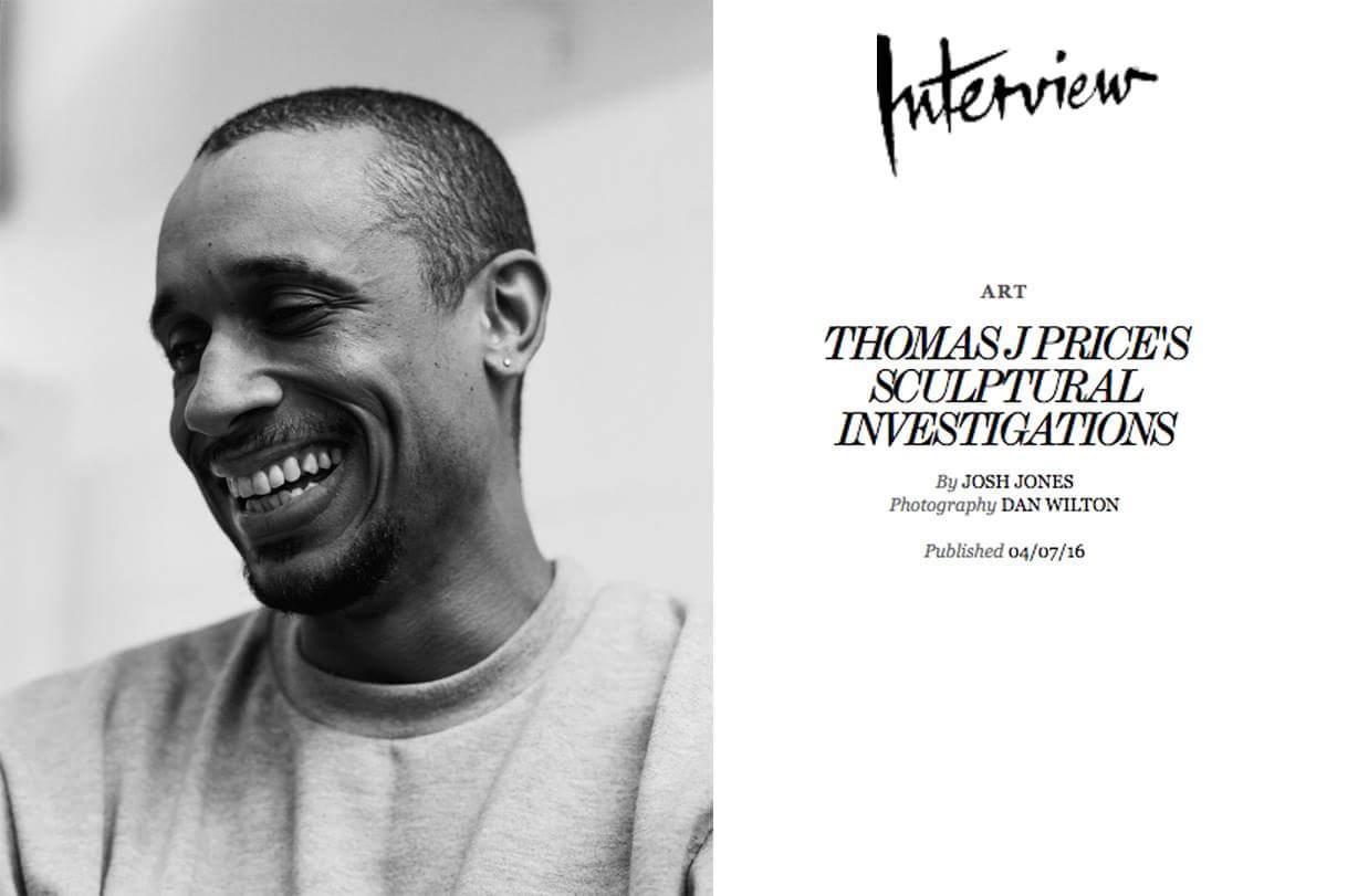 Click H ERE to read the interview. (Portrait by Dan Wilton )