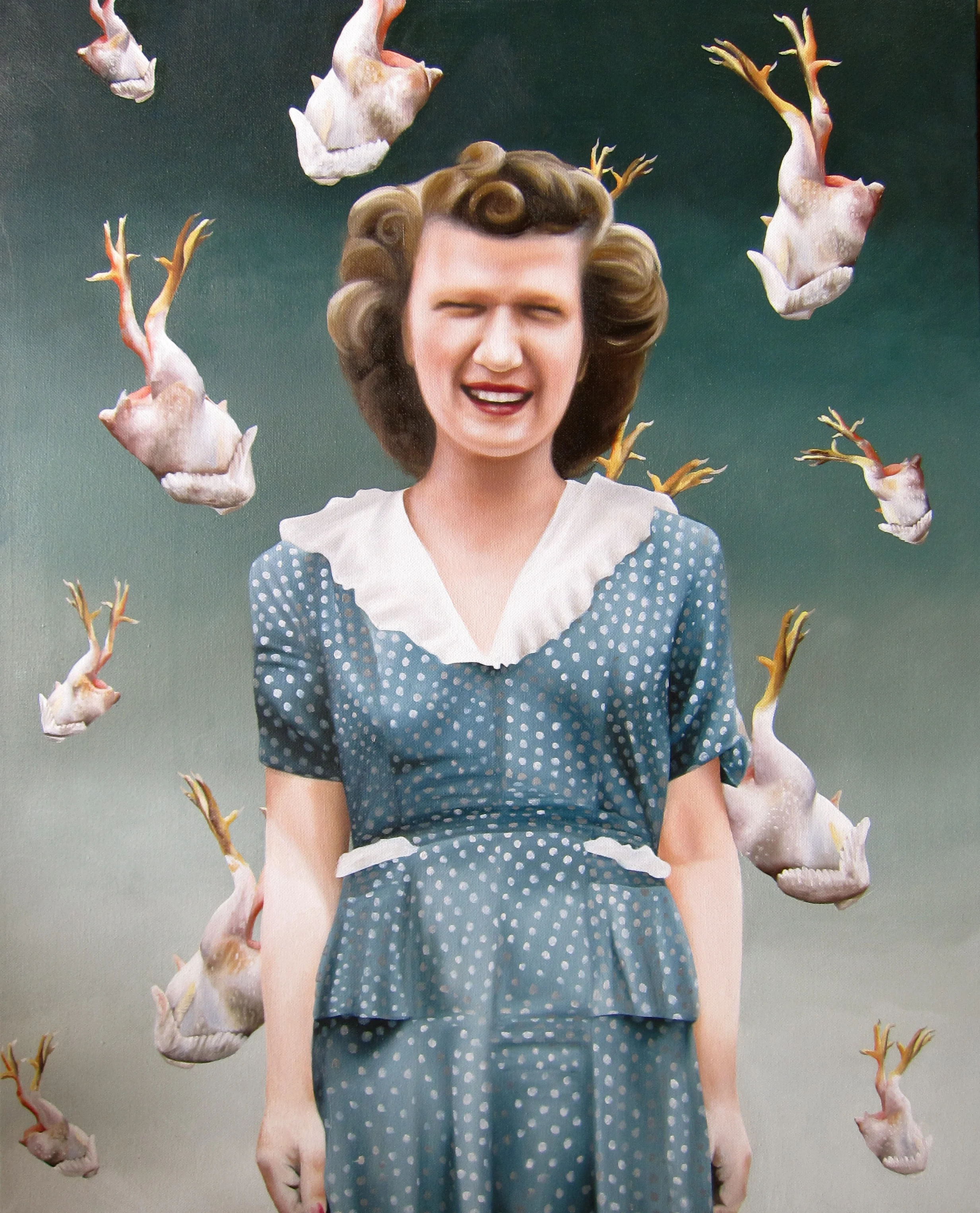 PLUCKED CHICKENS