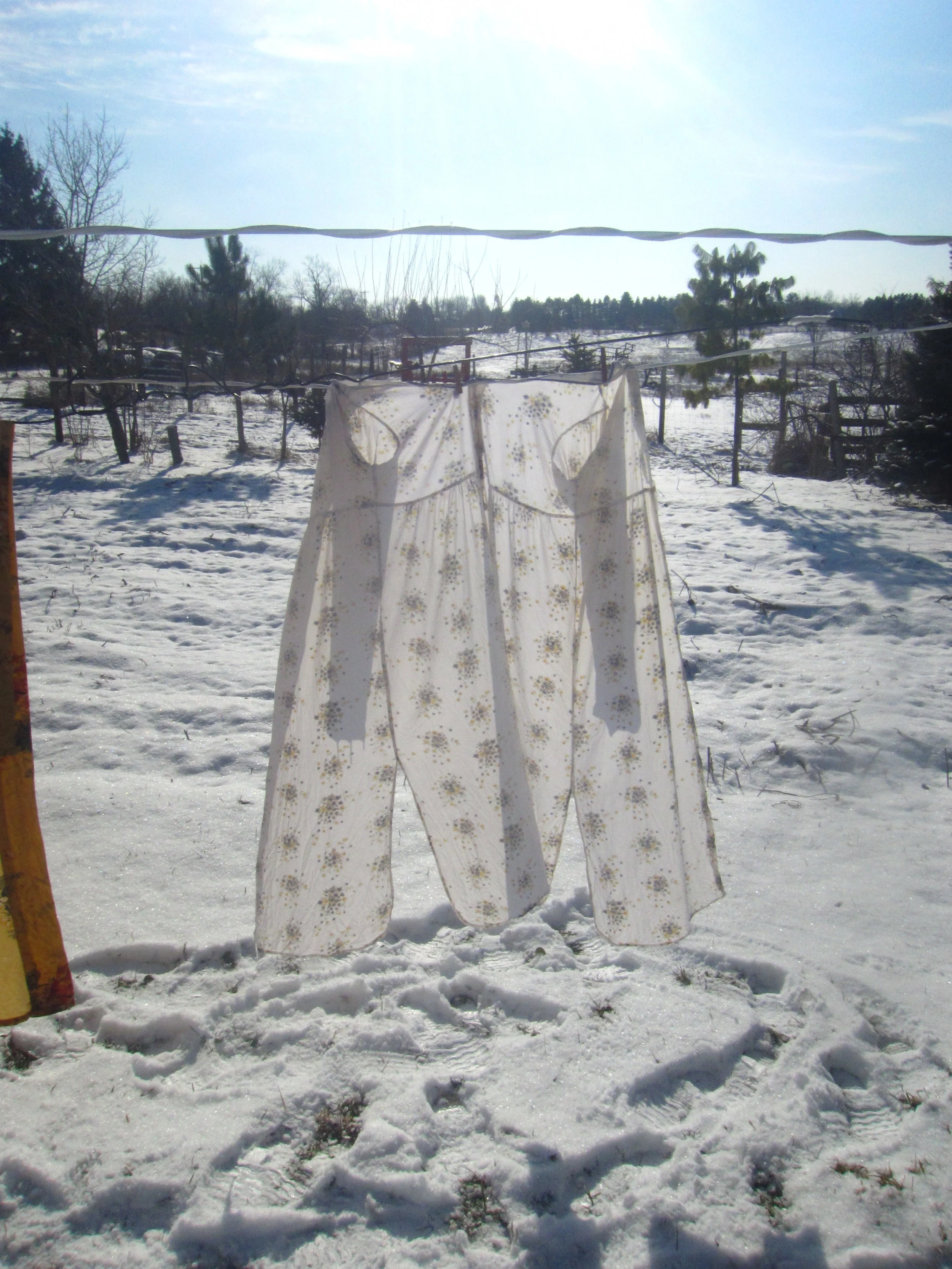 THE NIGHTGOWN MY GRANDMOTHER WORE WHEN SHE DIED