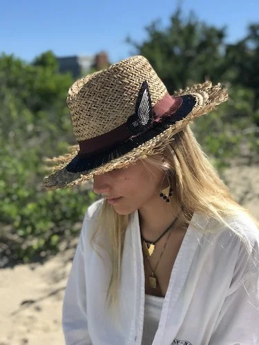 marine & deerfield- Custom Handmade Hats