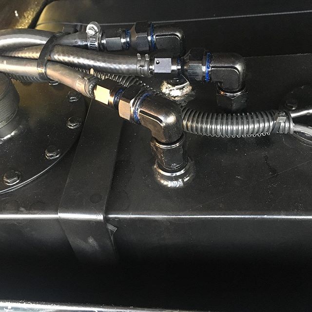 Sorry Jeepers, I’ve been a bit busy lately with some Jeep projects- first two pics and personal projects- last pic. I did the fuel cell pretty right with rubber padded straps and three internal pickups adapted to the original pickup tube. I went with an external pump and left the fuel cell foam out. Who knew installing a fuel cell was more difficult than taking care of two babies at one time?
#fuelcell #jeep