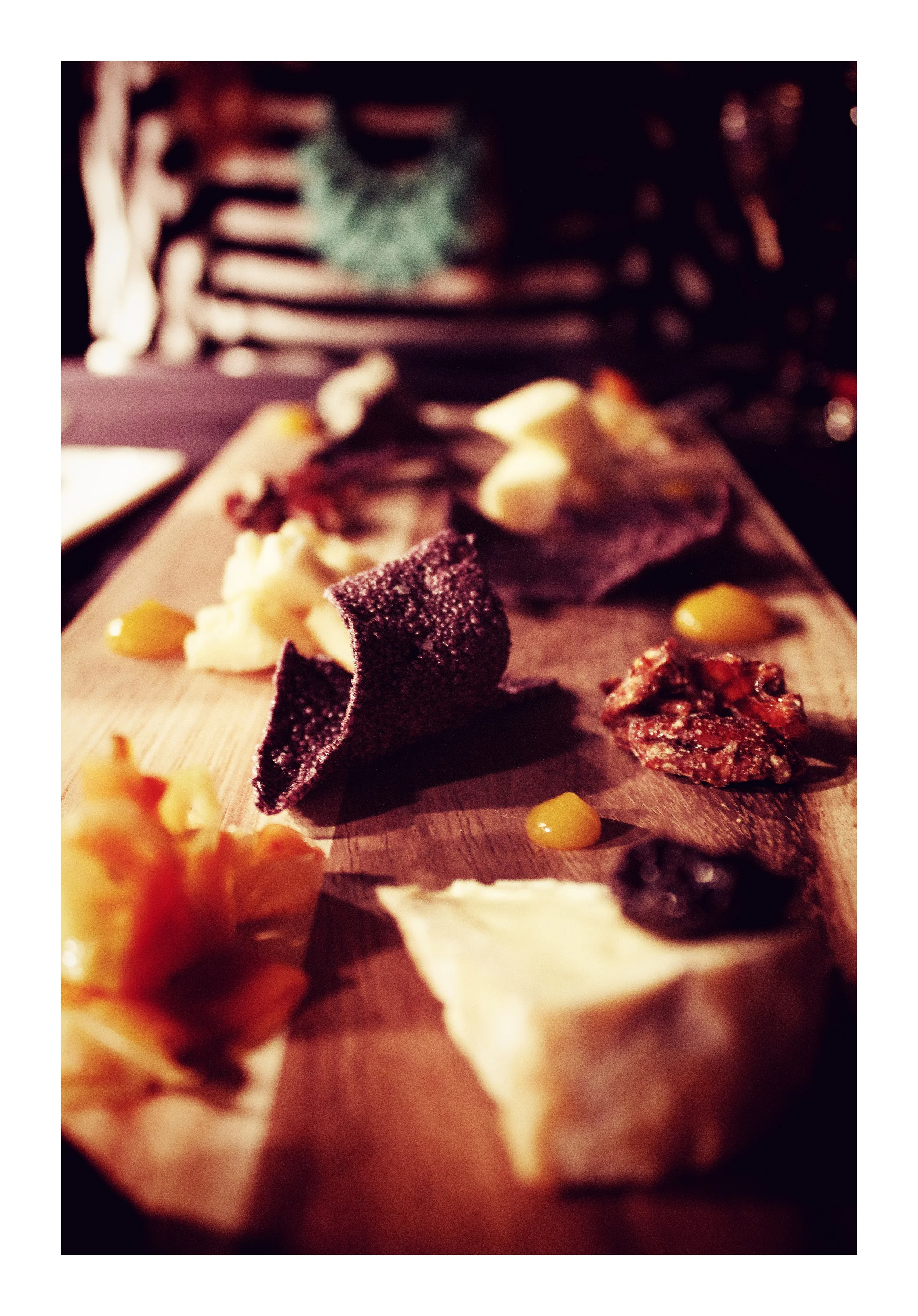 Cheese Board | Rice Crisps | Apricot Jam