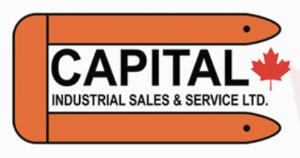 Logo for Capital Industrial Sales & Service Ltd. featuring an orange industrial tool with a red maple leaf.