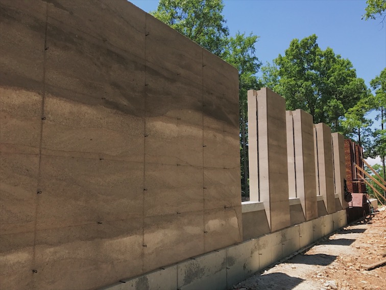  "Wallumns" + poured in place window sills. That little detail was far more complex than many realize.&nbsp; 