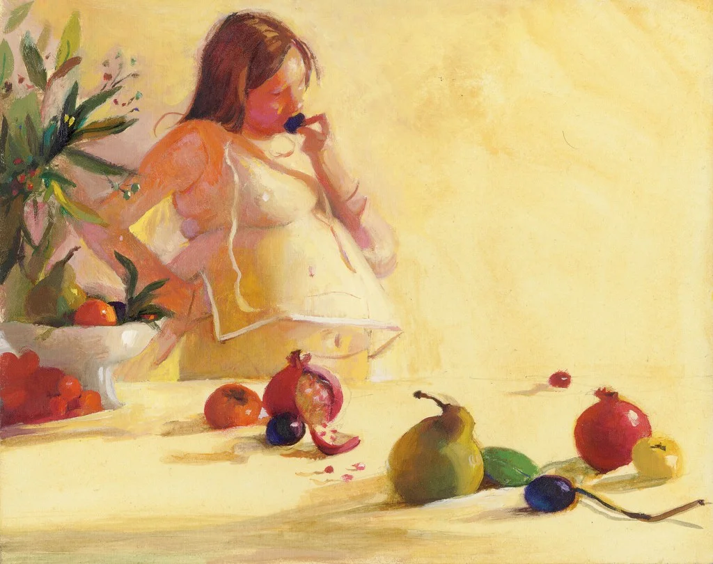 Lisa Yuskavage, “Small Morning” (2005)