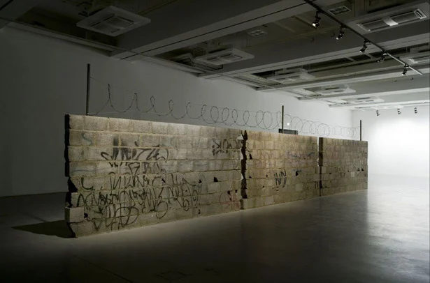 Teresa Margolles, “Muro Ciudad Juárez,” (2009)