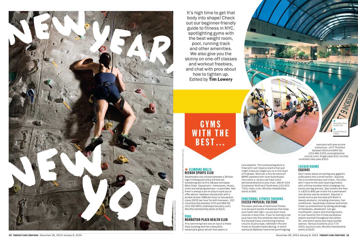 New Year, New You / Fitness Feature