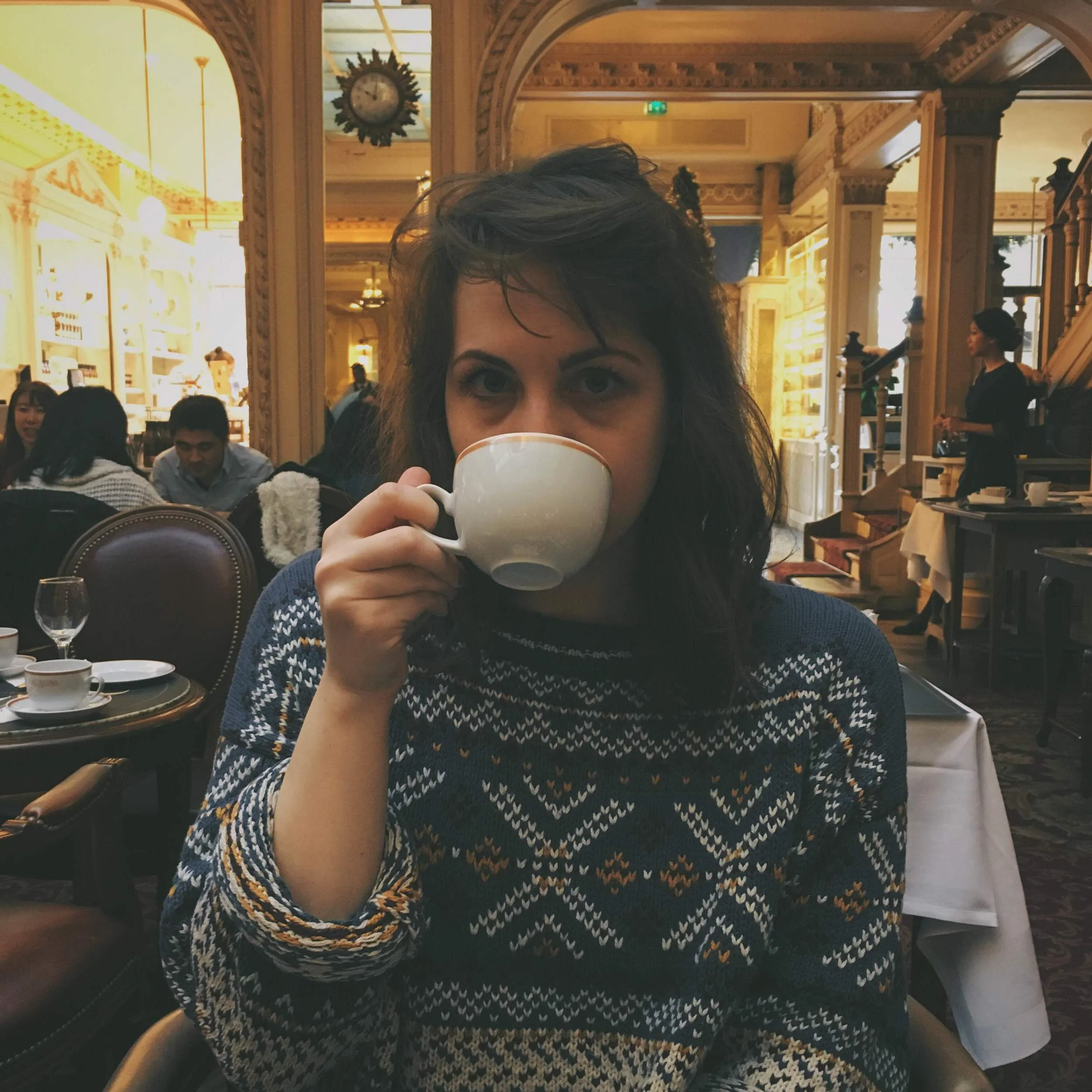 A cuppa wherever I go.