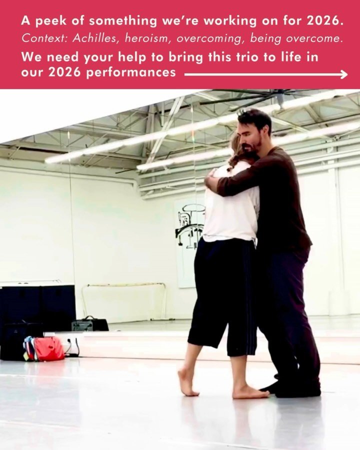 We&rsquo;re experimenting with performing more in 2026! And we need your help to bring projects out of the rehearsal studio and into performance. You can help make more S&amp;F performances happen! ✨

This trio is an early exploration of overcoming a