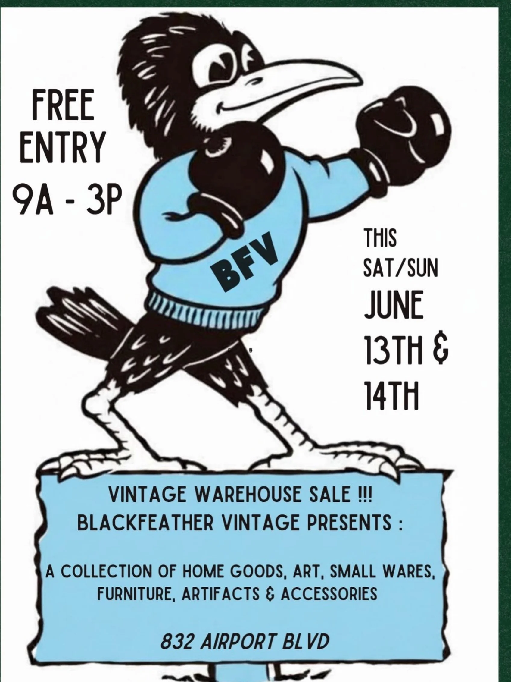 So excited for @blackfeathervintageworks warehouse sale this Saturday and Sunday! 

#austinvintage