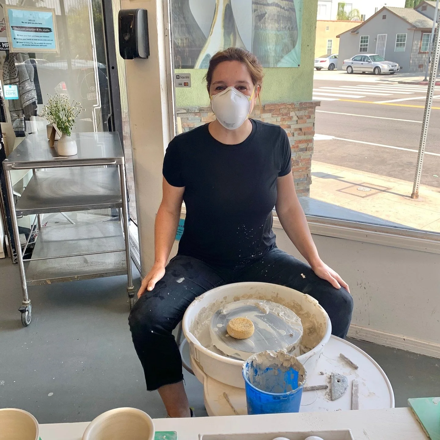 Throwback to my very first pottery class in 2021 &mdash; pandemic still in full swing, masks on, windows open, and a whole lot of unknowns in the world. I had done a little bit of pottery as a kid and always thought &ldquo;one day I&rsquo;ll return t