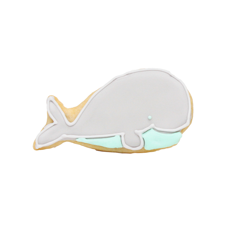 Baby Whale Cookie