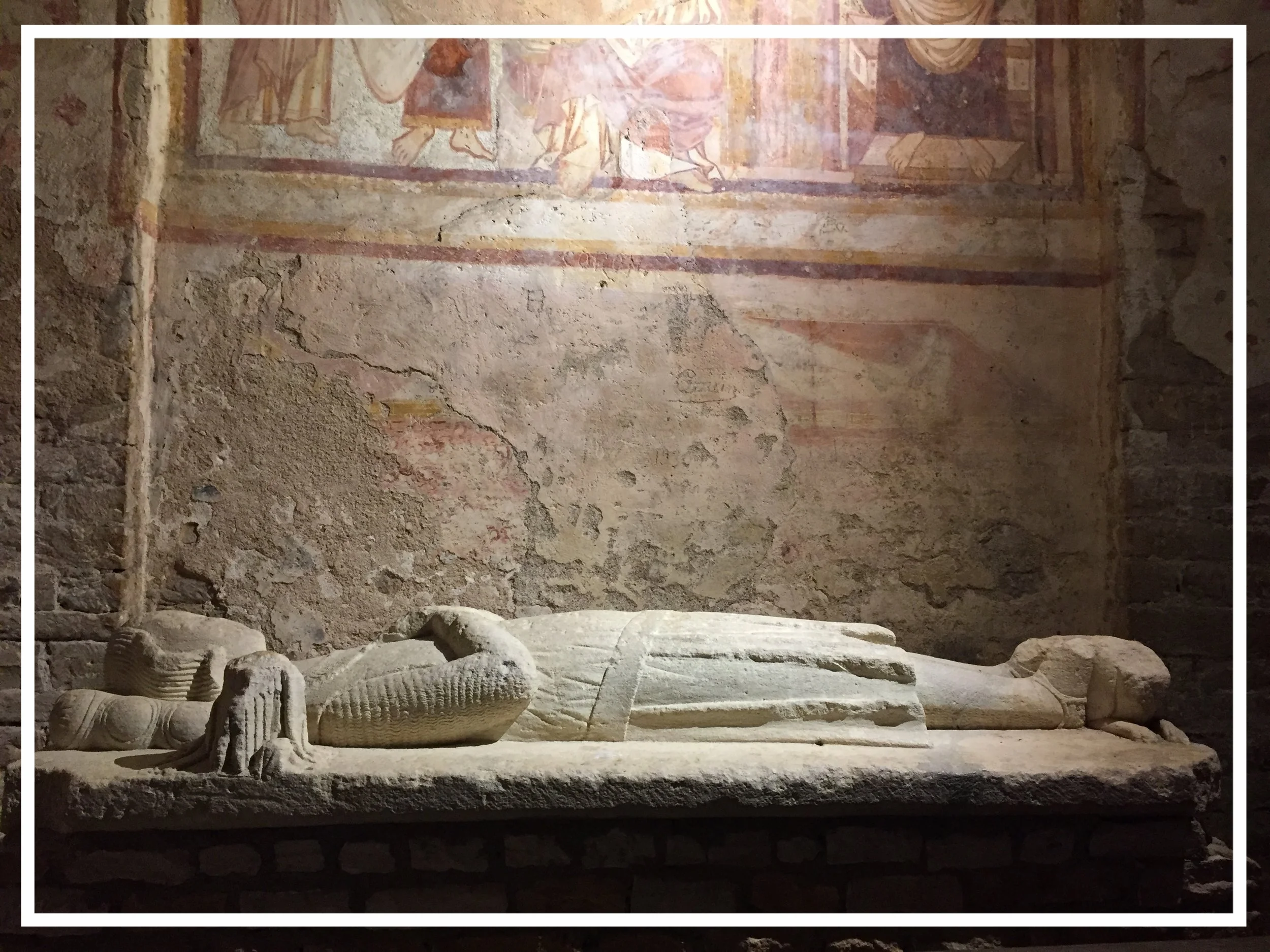 Sarcophagus found in the middle of France. Summer 2017. 