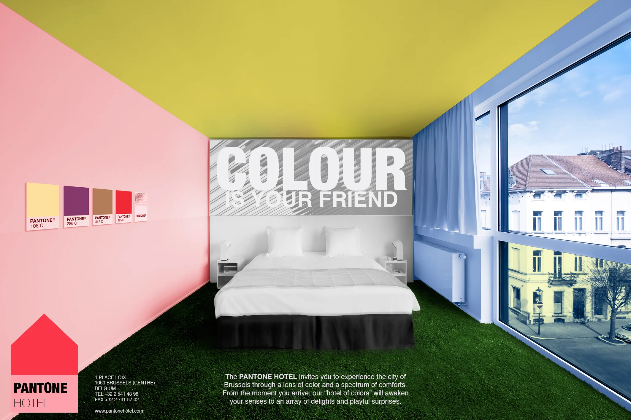 Hotel Promotional Postcard