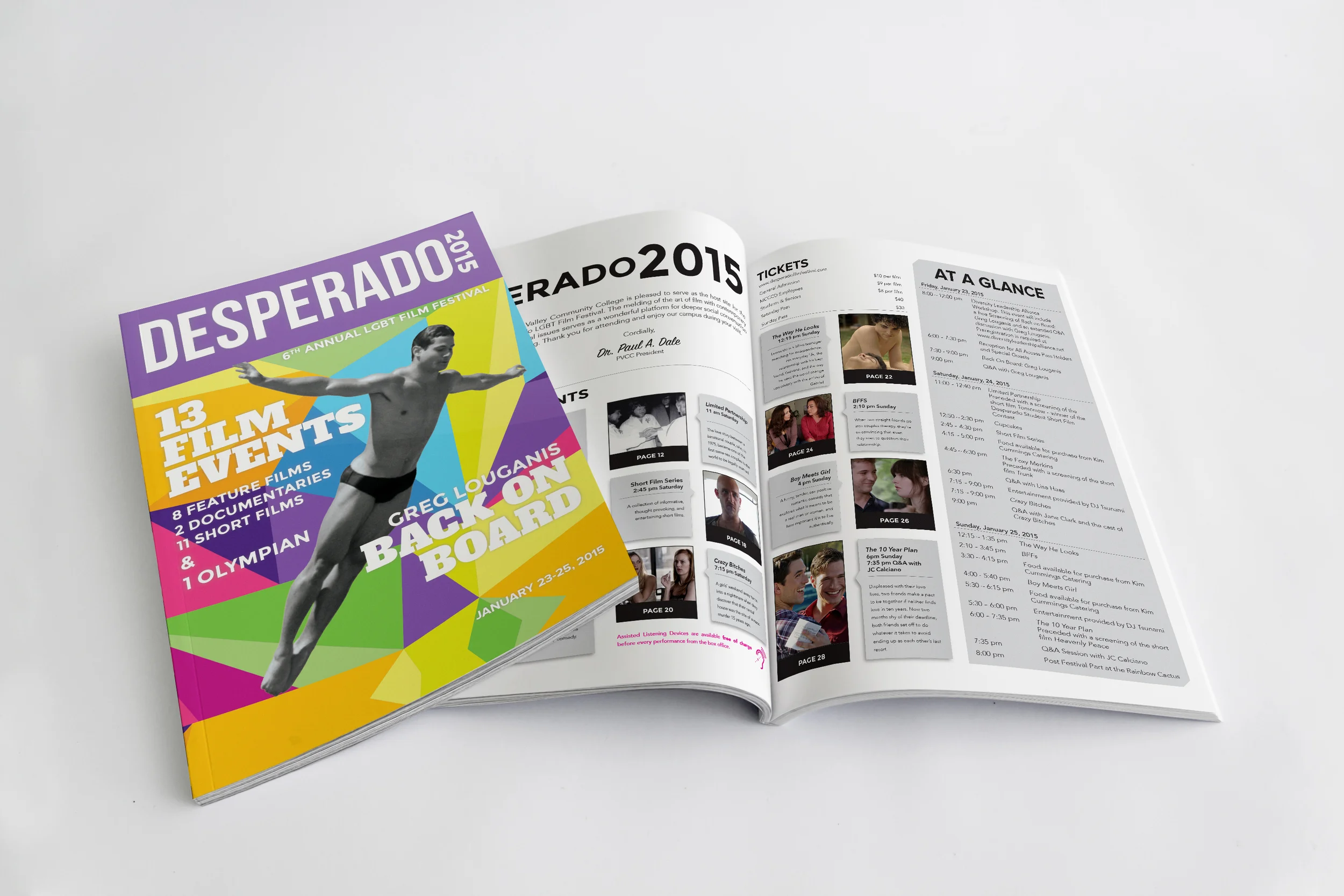Desperado Film Festival Program Cover & Interior (2015)