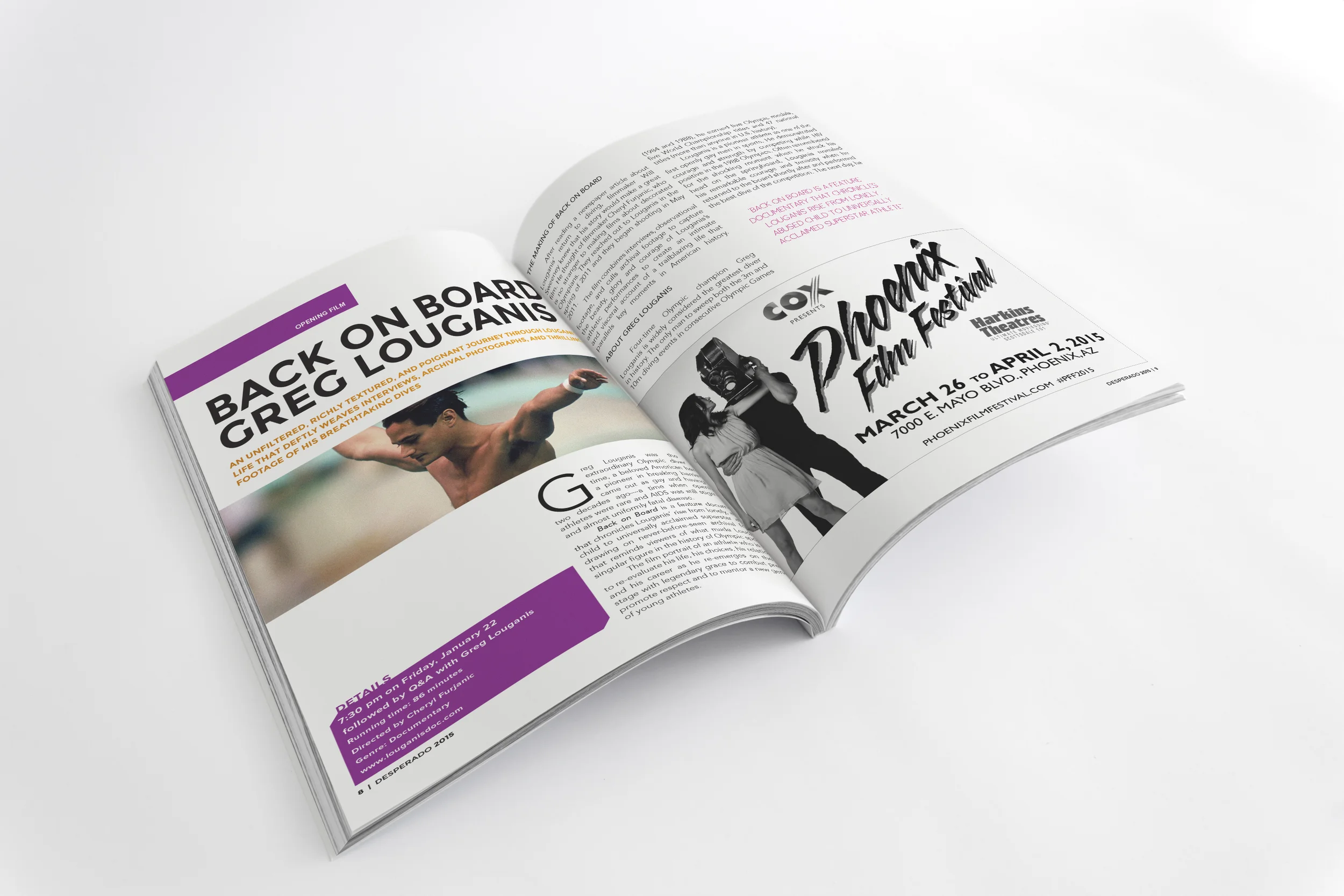 Desperado Film Festival Program Interior (2015)