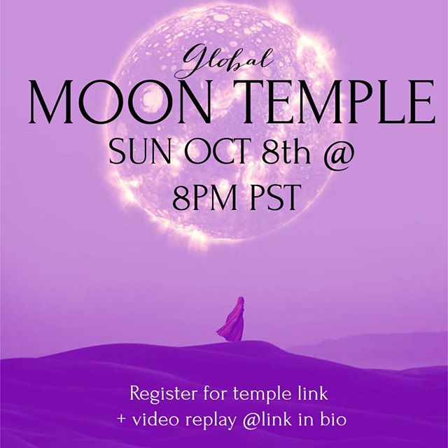 *** TONIGHT!⠀
⠀
What New Moon miracles are being manifested within you? 🌑⠀
⠀
I welcome you to join in Sisterhood in the sacred space of the Moon Temple tonight at 8PM PST. &hearts;️⠀
⠀
LINK IN BIO 🌹⠀
⠀
With love,⠀
⠀
Desir&eacute;e