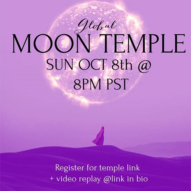 *** TONIGHT!⠀
⠀
What New Moon miracles are being manifested within you? 🌑⠀
⠀
I welcome you to join in Sisterhood in the sacred space of the Moon Temple tonight at 8PM PST. ♥️⠀
⠀
LINK IN BIO 🌹⠀
⠀
With love,⠀
⠀
Desirée