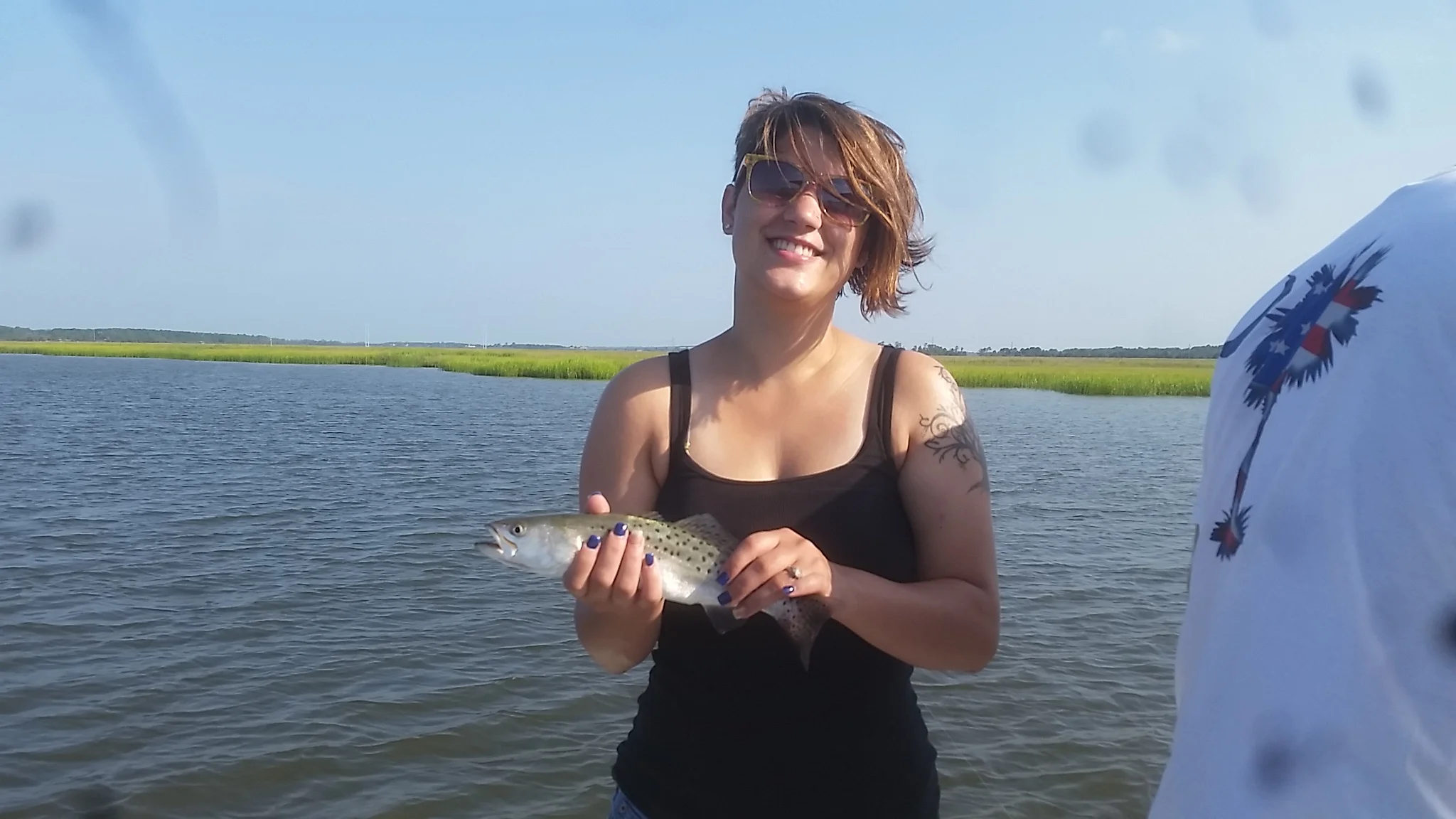 Morning trout