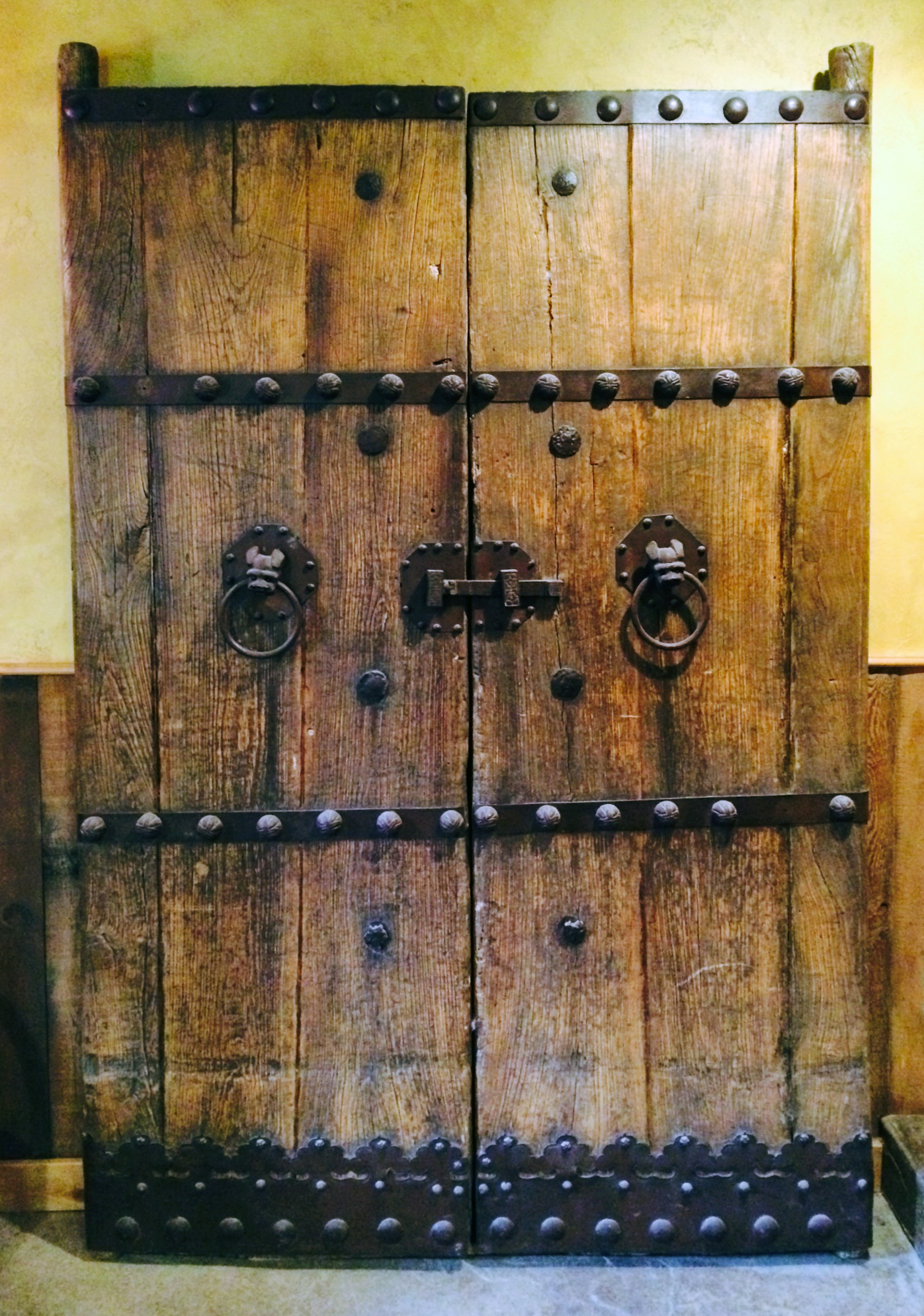 Doors awaiting installation