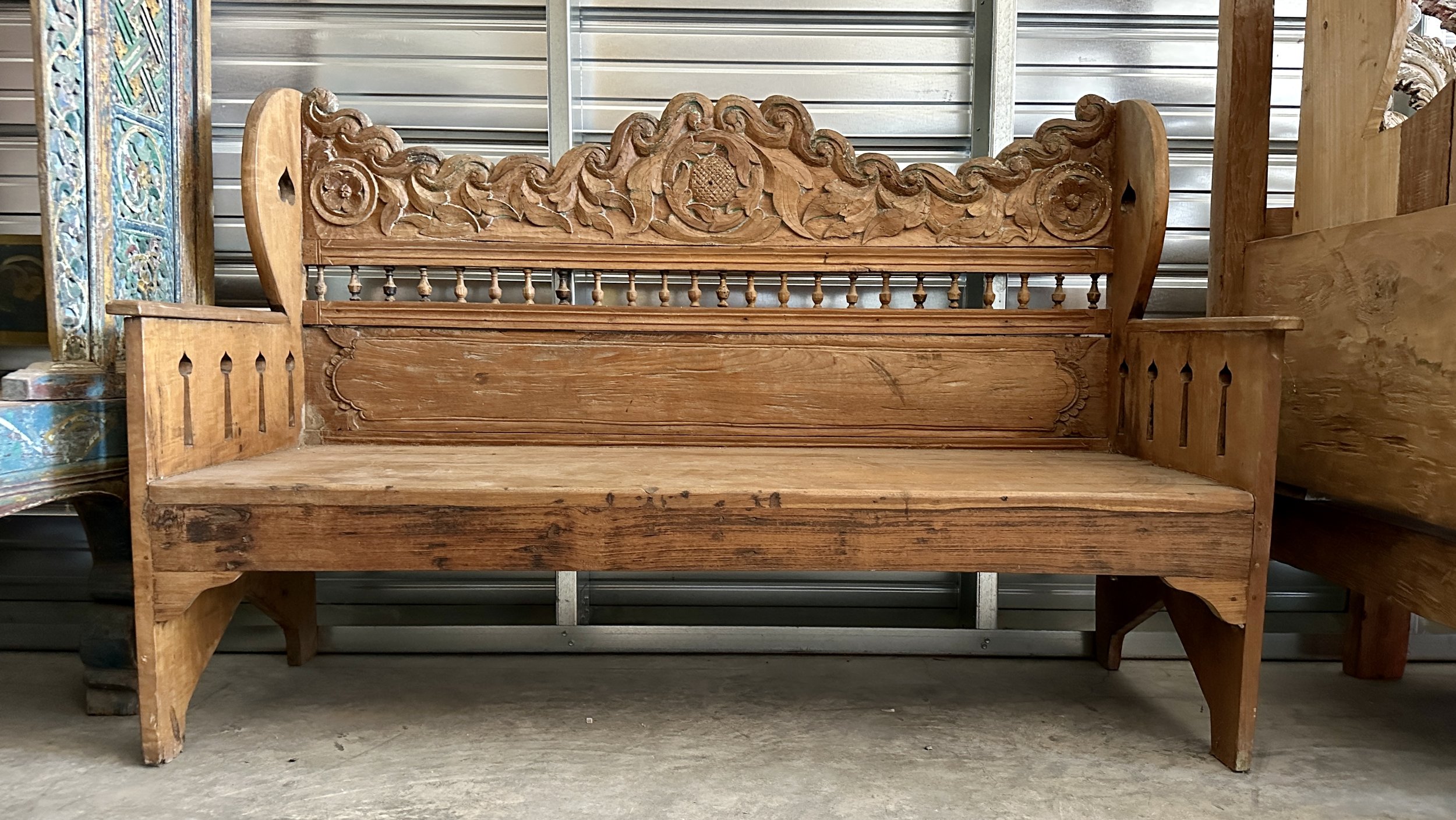Teak bench china woods fine furniture