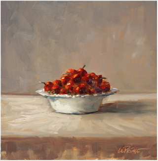 framed to 11x11 | Oil on Panel | $475