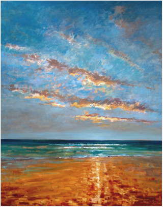 60x48 Oil on Linen, framed to 70x58 | $9000