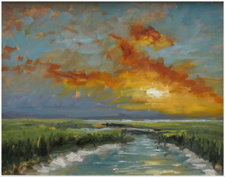 11x14 Oil on Panel | 15x18 framed | Half the proceeds benefit Meet the Needs Charleston .