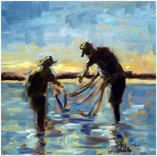 8x8 Oil on Panel | framed to 11x11 | $495