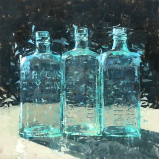 36x36 oil by Mark Bailey | $4,900