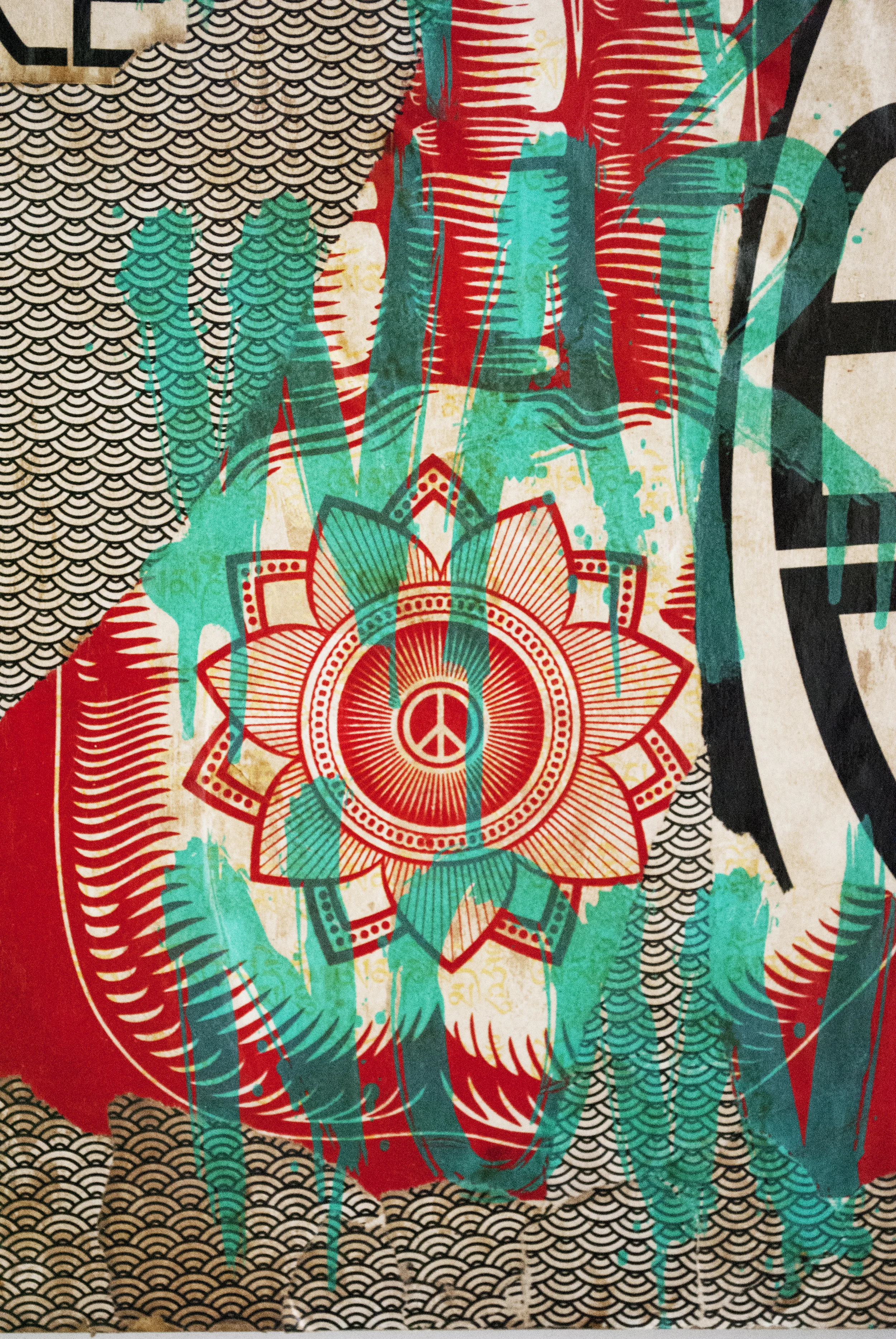 "End War Now" Detail