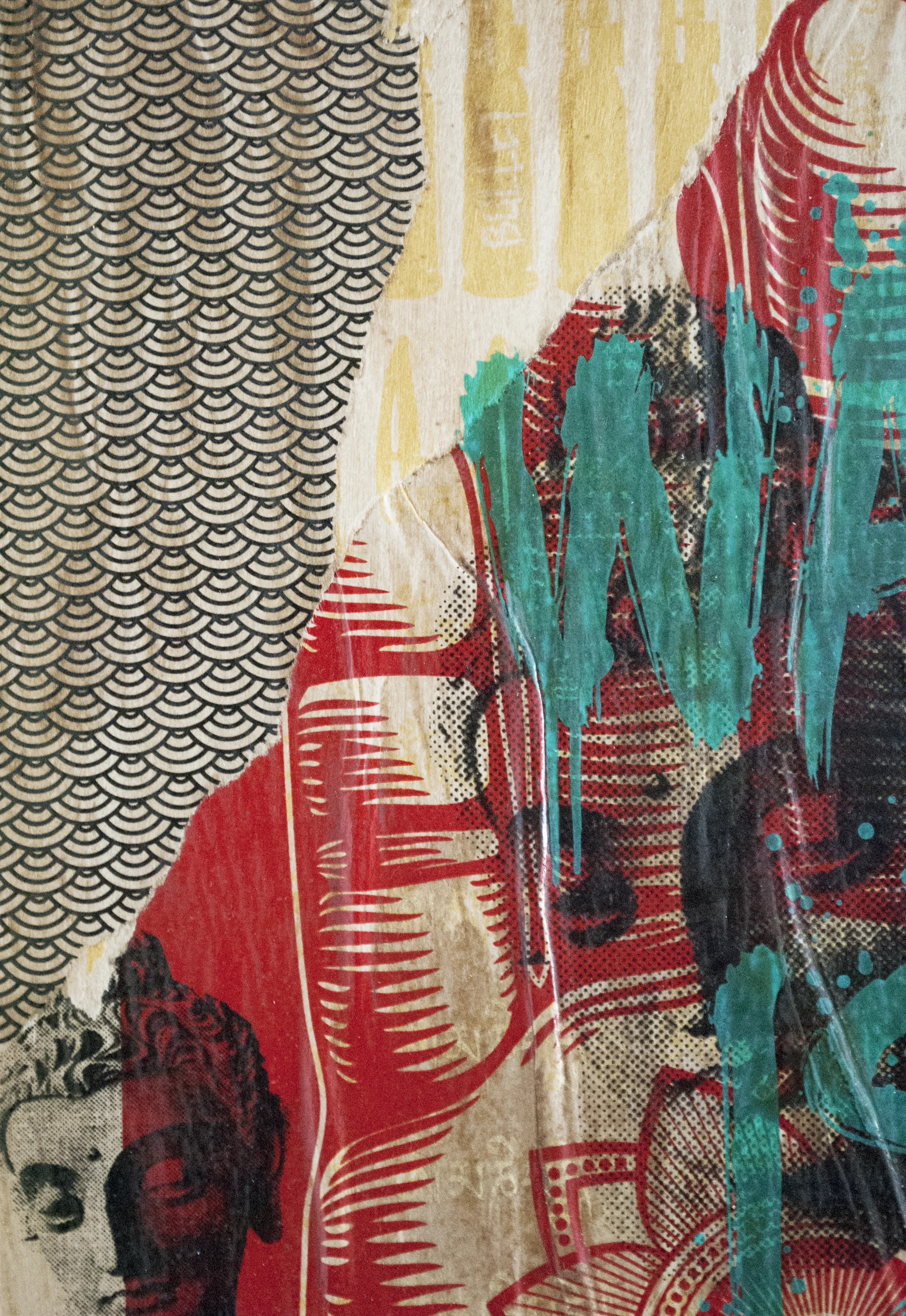 "War Is Terrorism" Detail