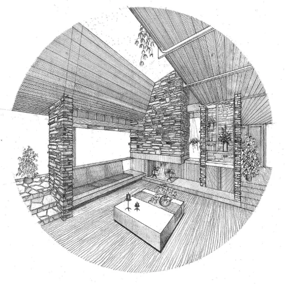 WOOD AND STONE RESIDENCE