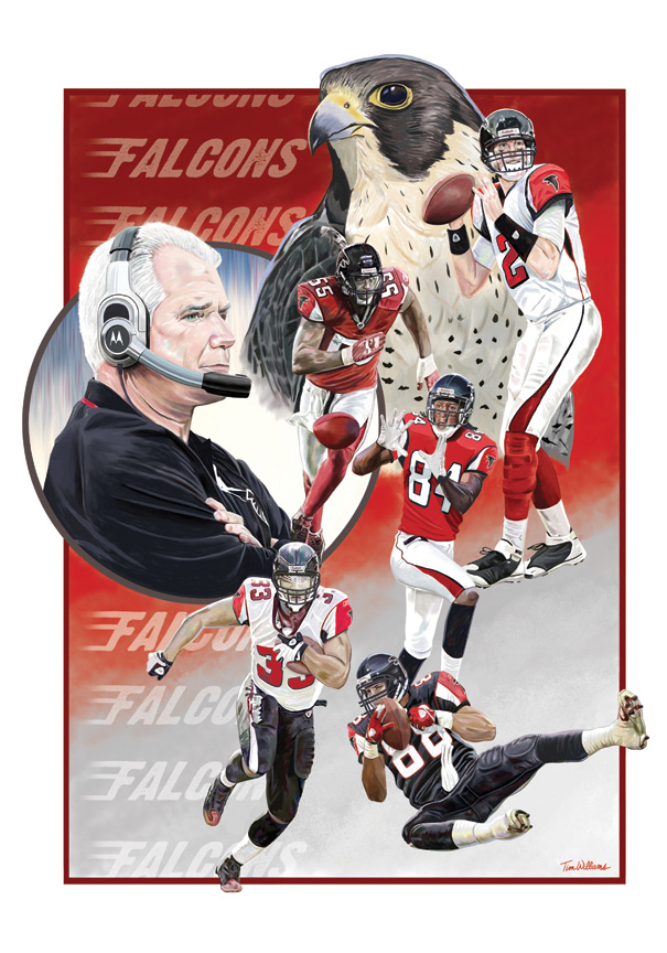 Atlanta Falcons poster