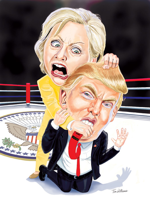 Clinton vs. Trump