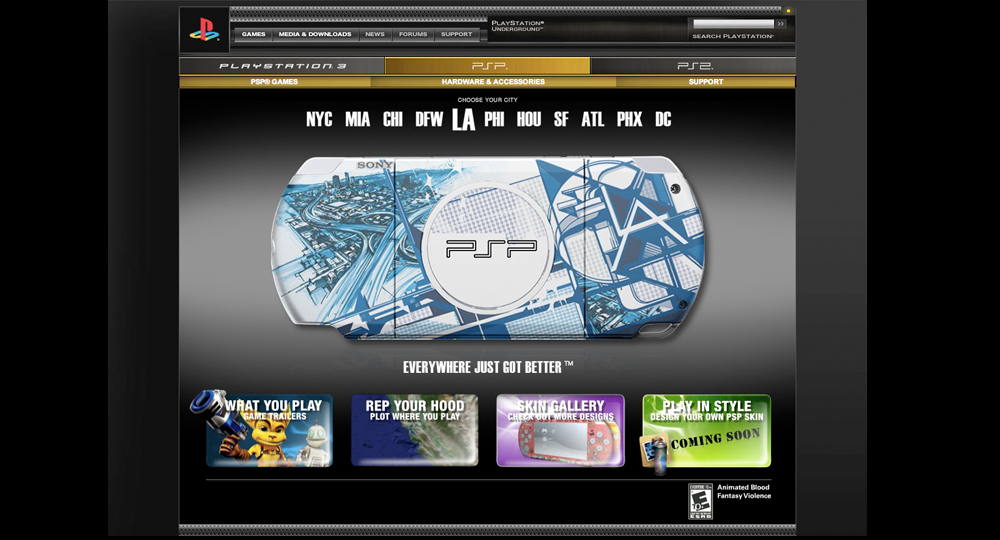 PSP Website —