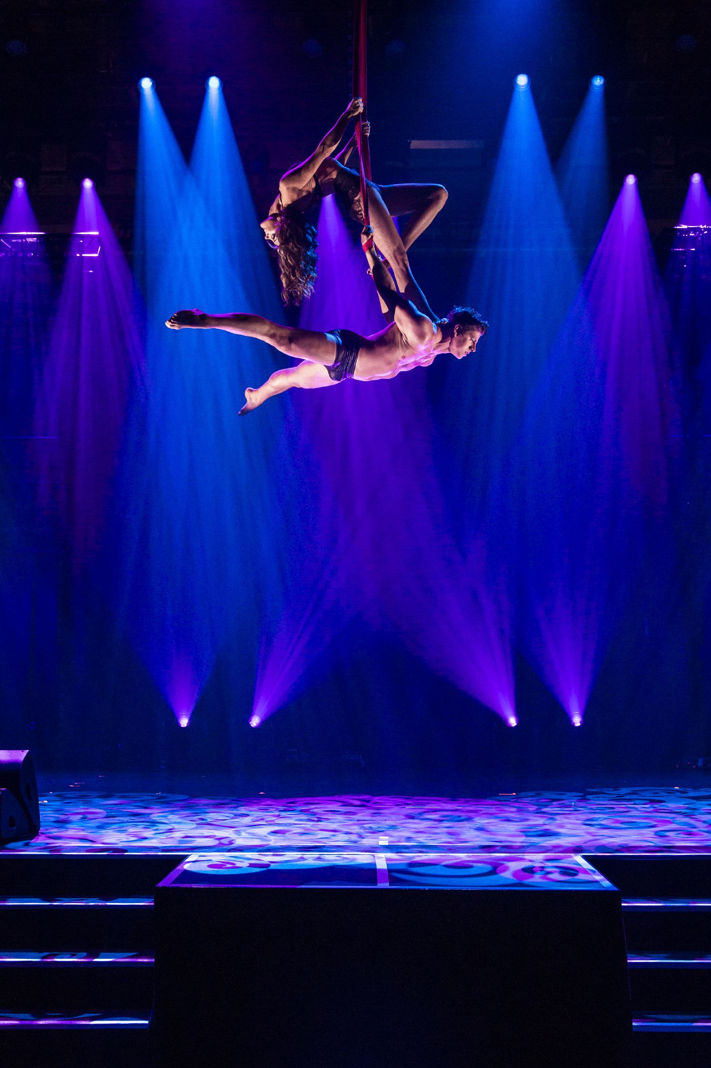 aerialstraps duo, duo strapaten, acrobatic couple, luftartistik showact