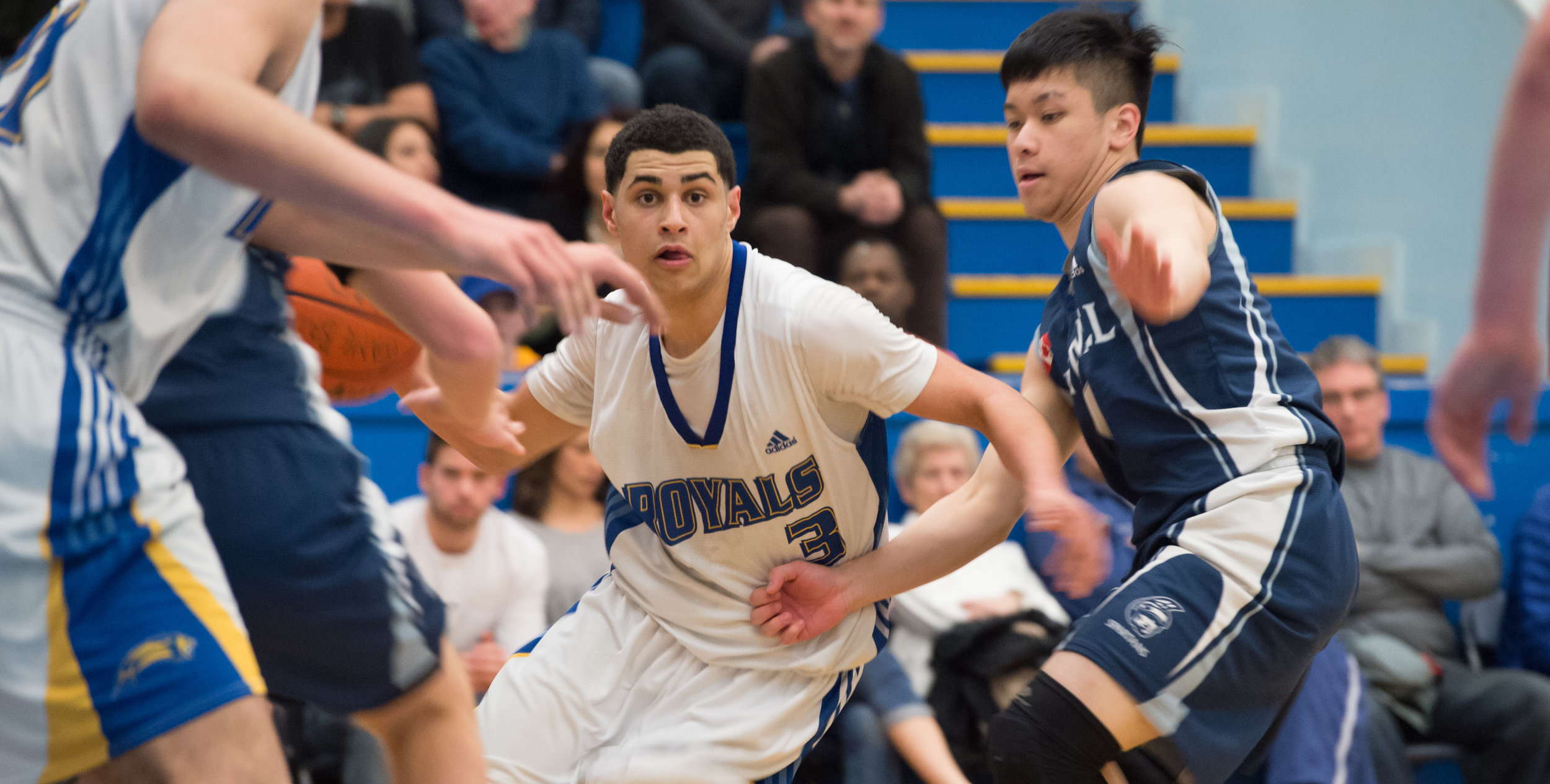 Blake McLean was dominant in Handsworth's 71-47 victory over Sentinel taking Player of the Game honours in front of a raucous crowd at Handsworth in the AAAA Howe Sound final.