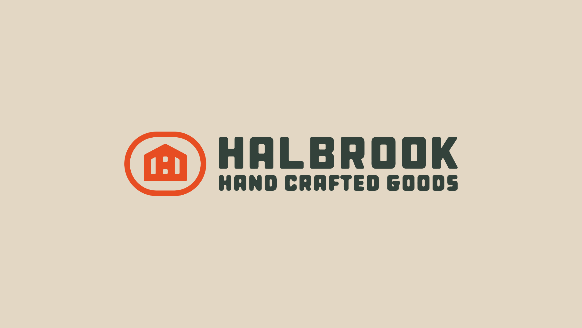 Halbrook Hand Crafted Goods Branding