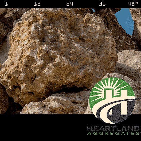 36" Screened Riprap
