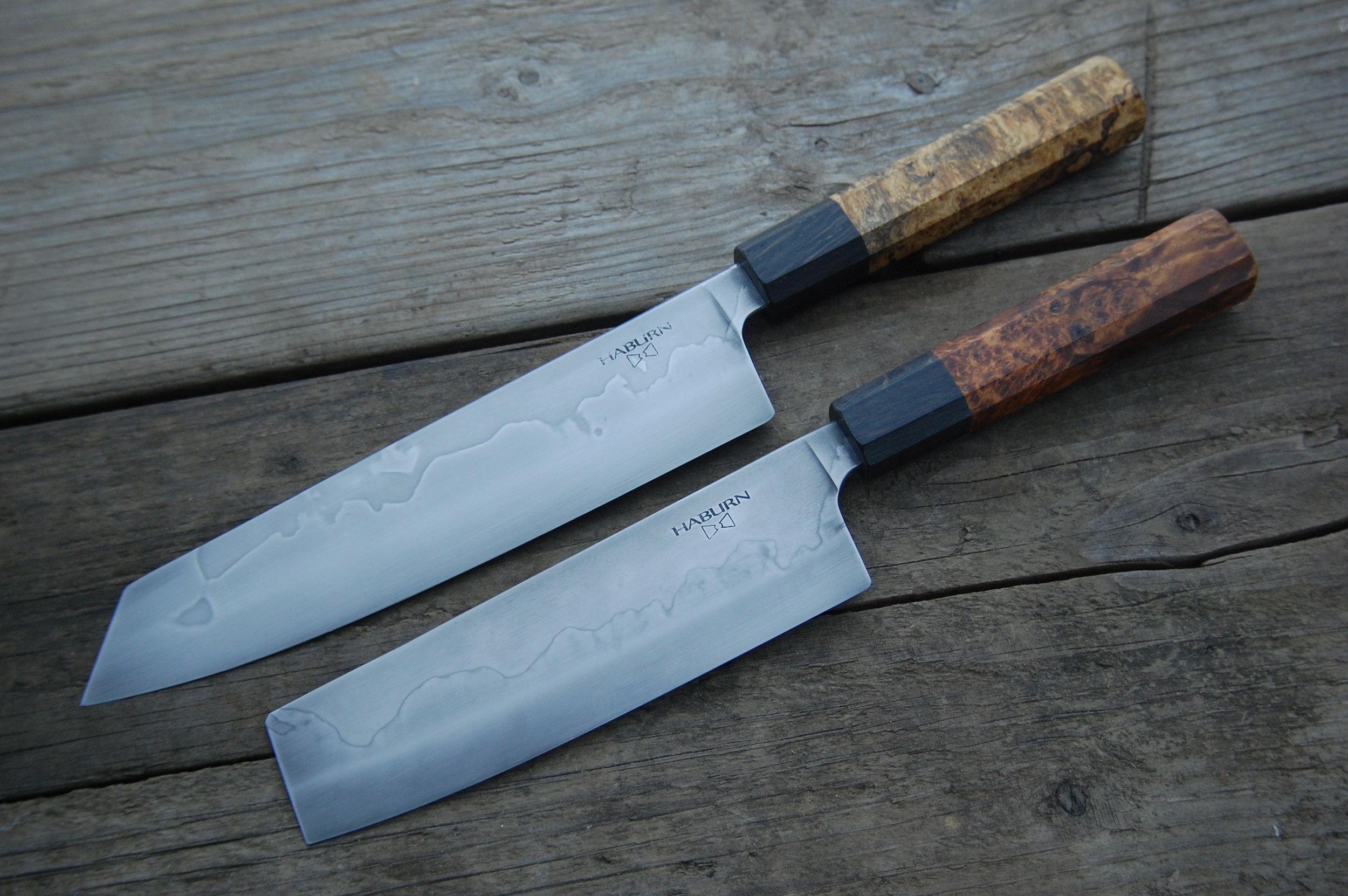 Honyaki Banno Bunka & Nakiri in W2