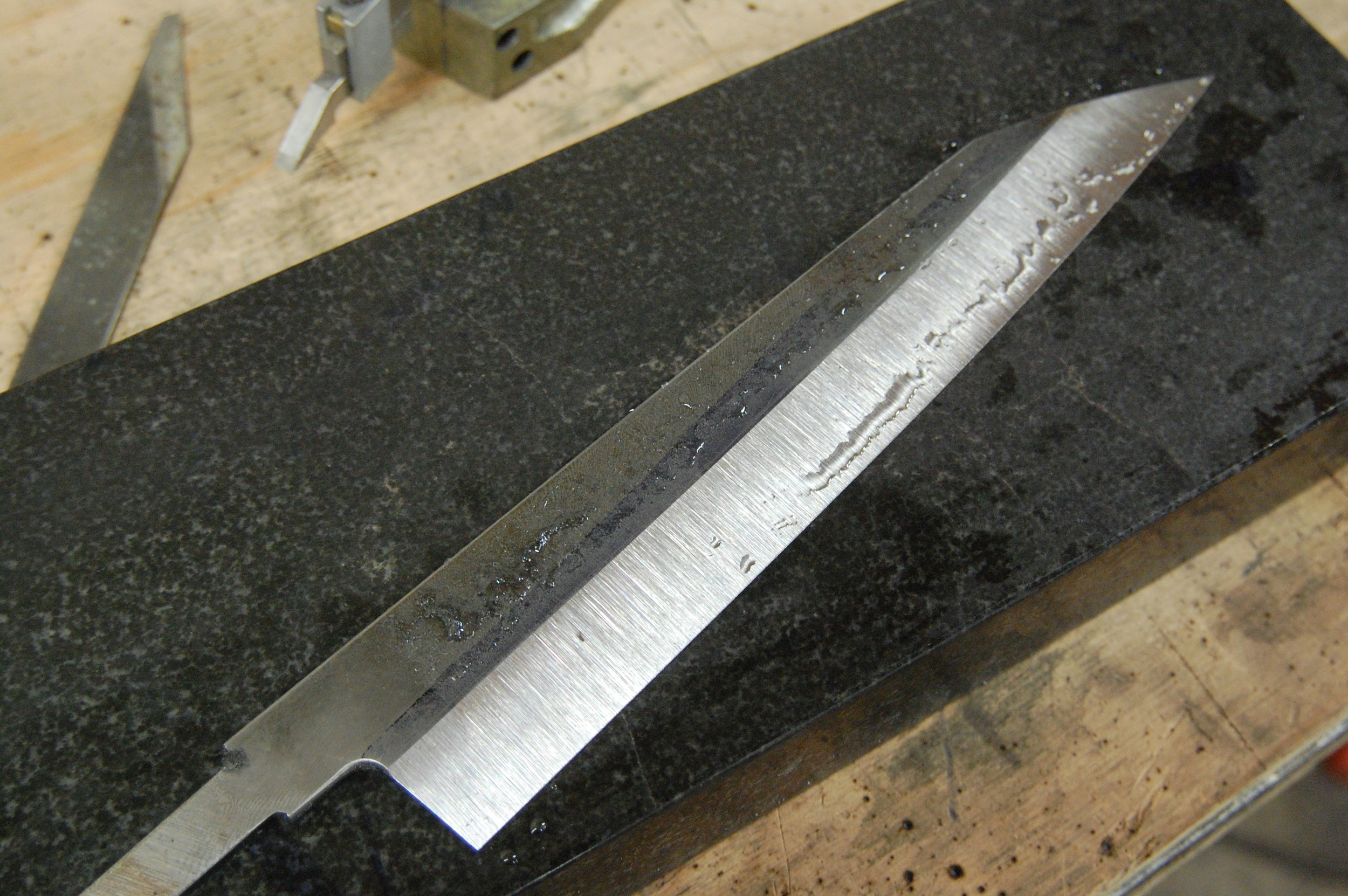 Working on the front.