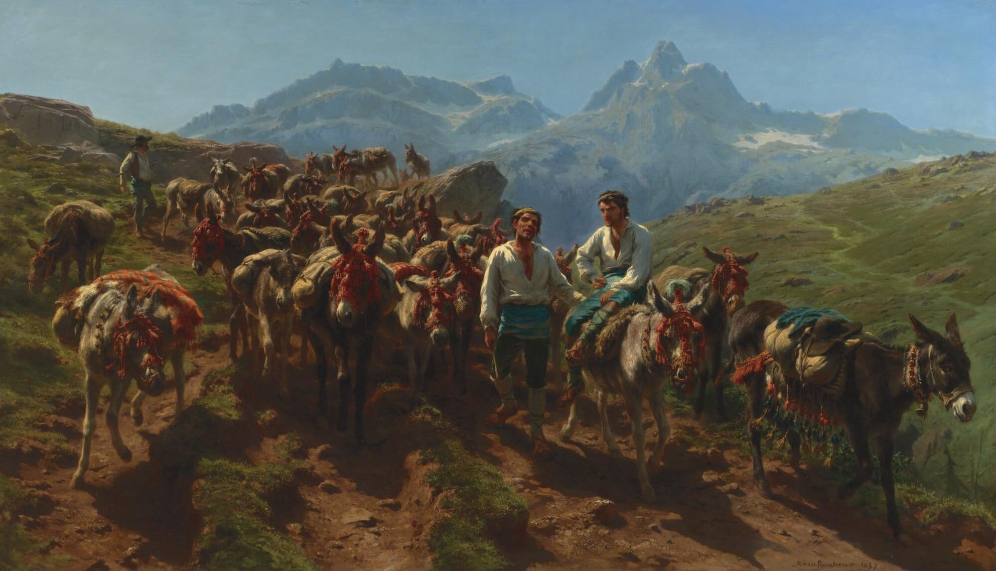 French muleteers.