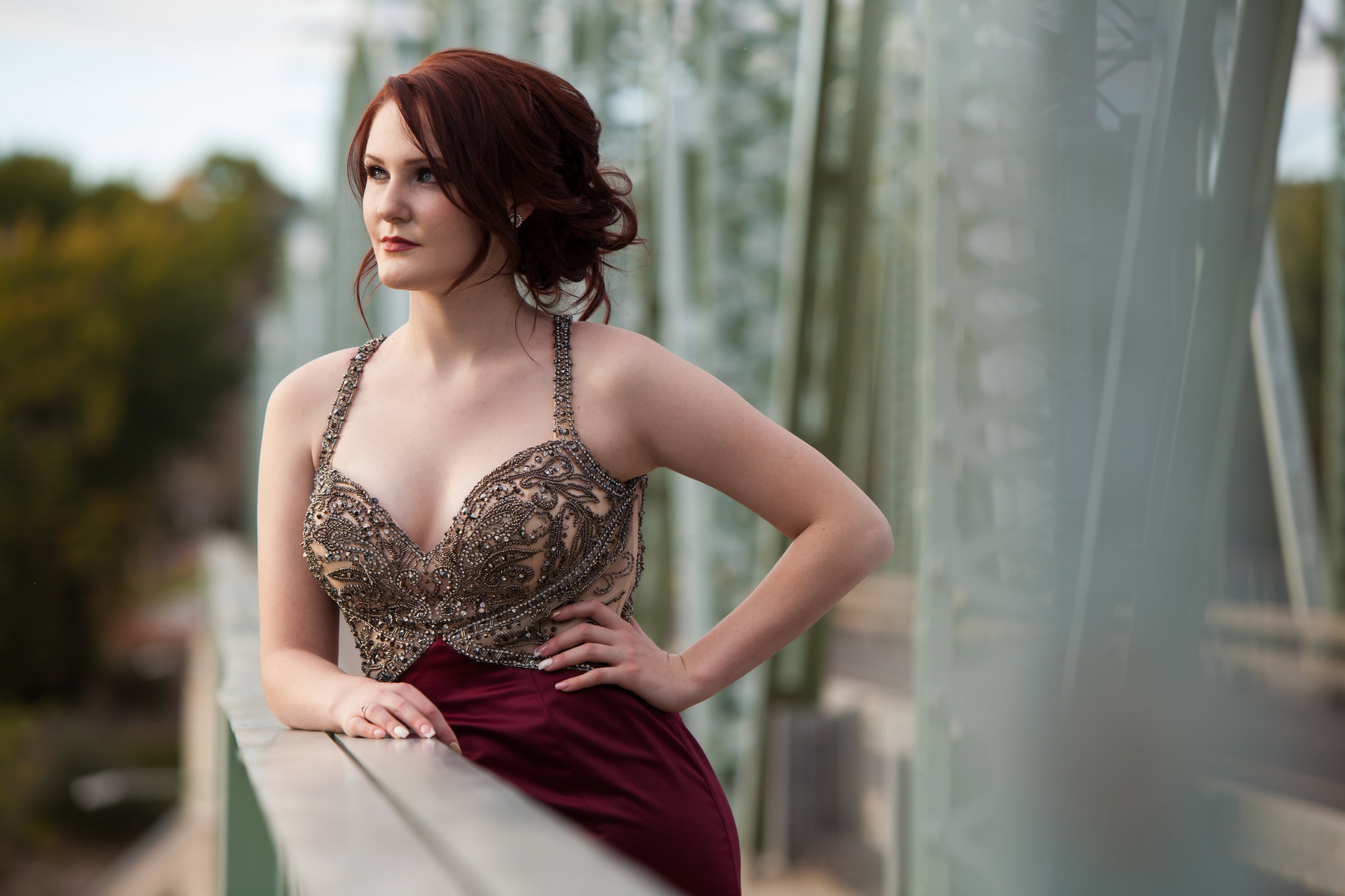 Medicine Hat Grad Photography, Finley Bridge Medicine Hat