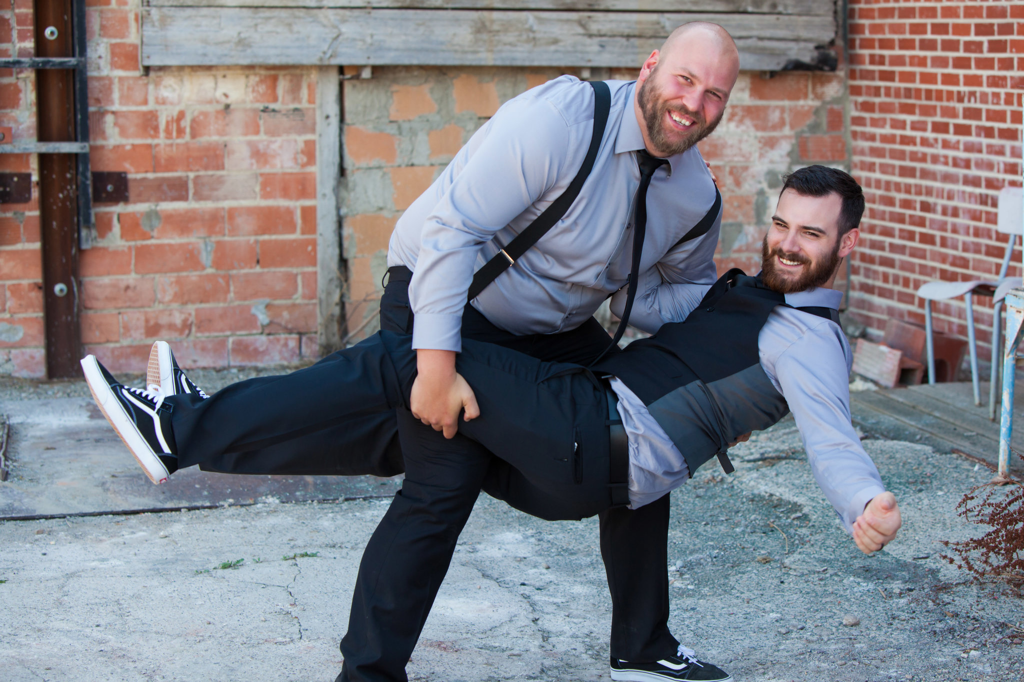 Chasing Autumn Photography - Medicine Hat Photography, Medicine Hat Wedding Photographers, Medalta Potteries, Medalta Wedding, Fun wedding photos, alberta wedding photographer