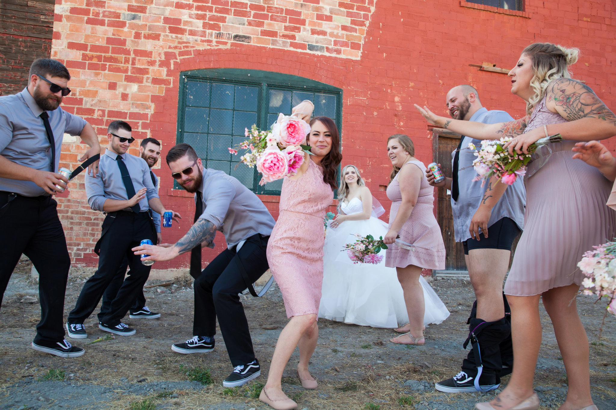 Chasing Autumn Photography - Medicine Hat Photography, Medicine Hat Wedding Photographers, Medalta Potteries, Medalta Wedding, Fun wedding photos, alberta wedding photographer