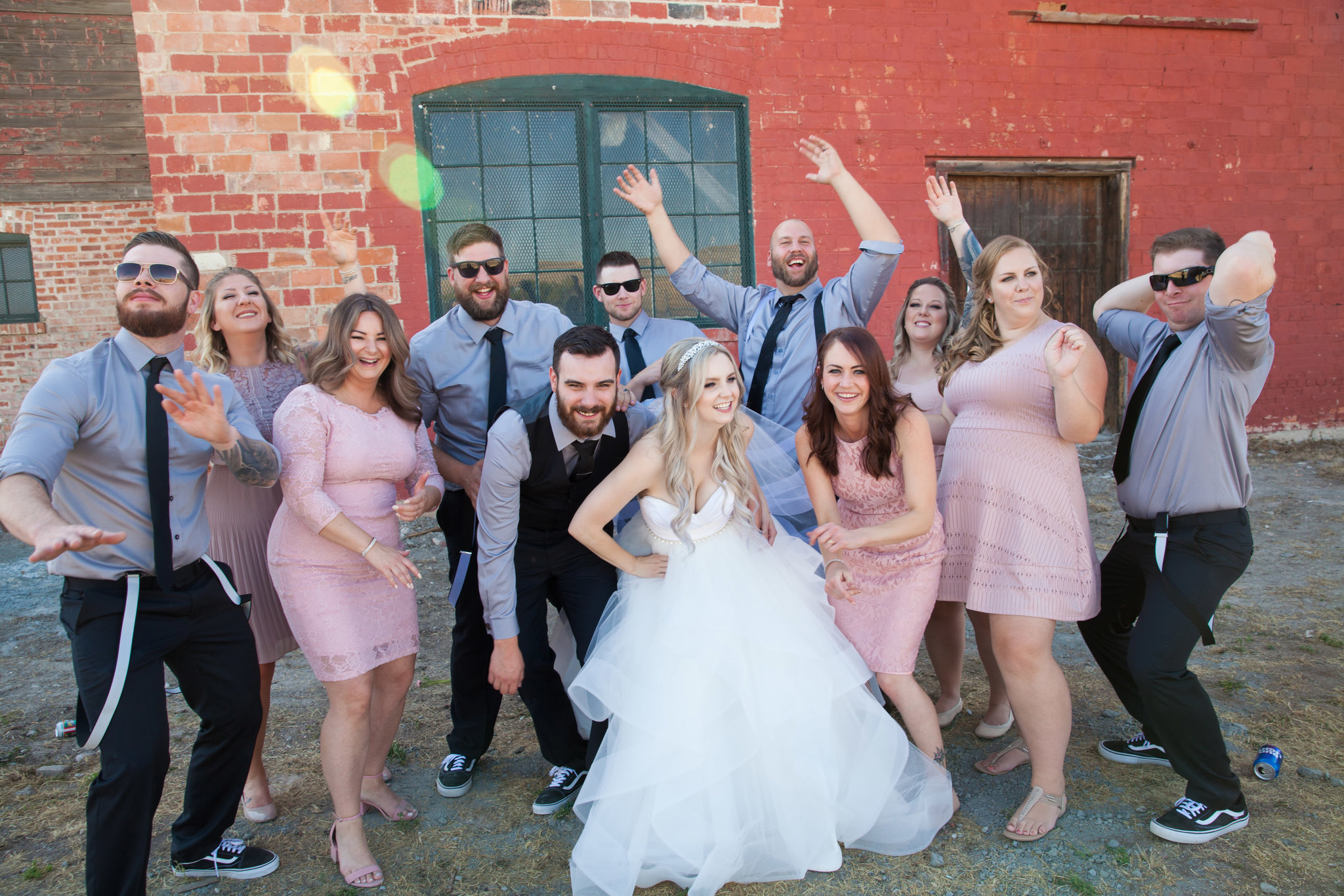 Chasing Autumn Photography - Medicine Hat Photography, Medicine Hat Wedding Photographers, Medalta Potteries, Medalta Wedding, Fun wedding photos, alberta wedding photographer