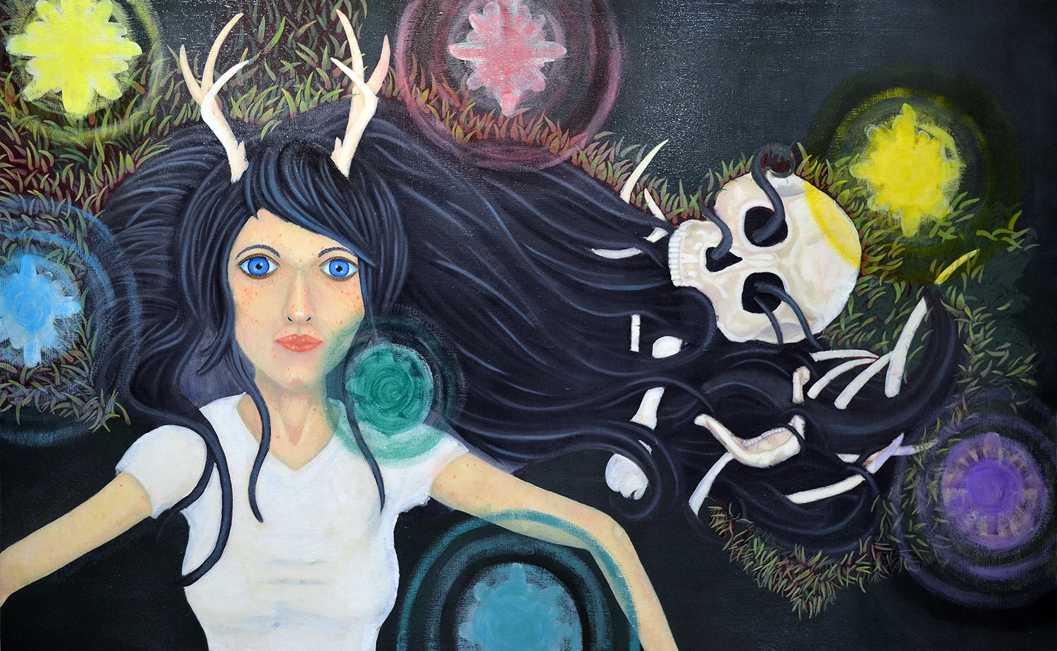 Untitled (Deer Girl #1)